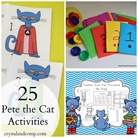 Pete the Cat activities for kindergarten