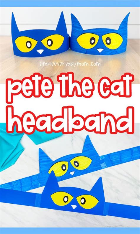 Pete the Cat Headband Template