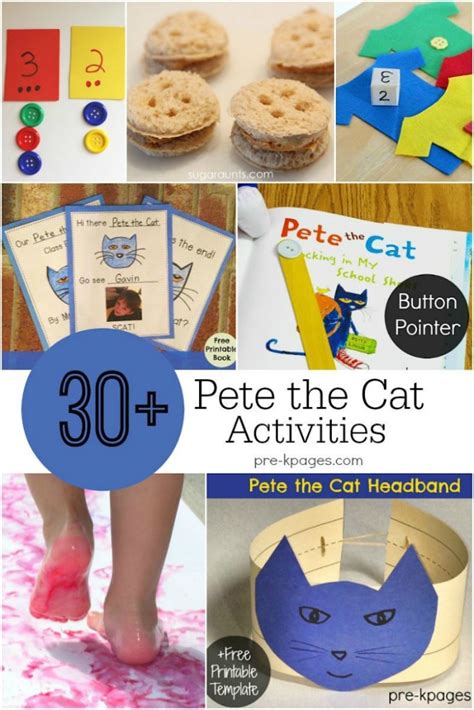 Pete the Cat Themed Activities