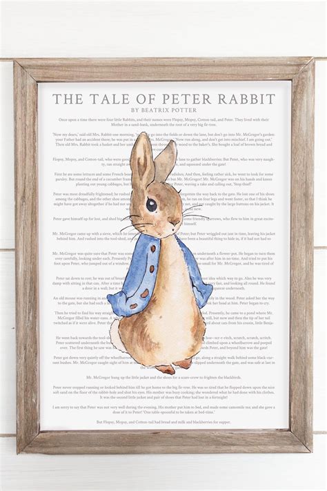 Free Peter Rabbit Printable