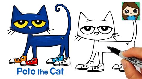 How to use Pete the Cat Cut Out Template Printable