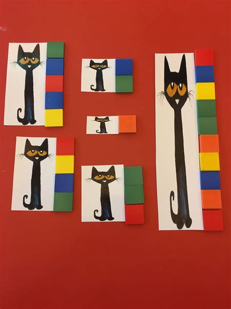 Pete the Cat measurement activity