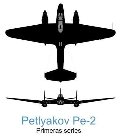 Petlyakov Pe-2 Silhouette