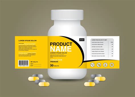 Pharmaceutical Label Template