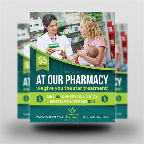 Pharmacy Brochure Template 3