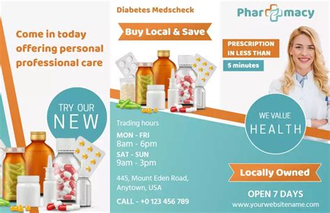 Pharmacy Brochure Template 7