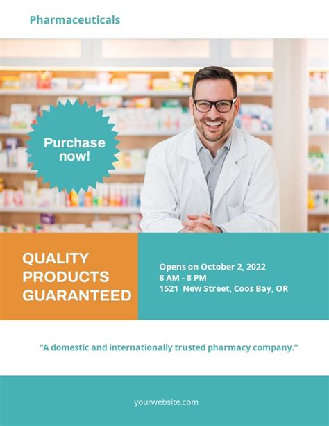 Pharmacy Flyer Templates