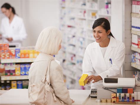 Air Force pharmacy technician at work