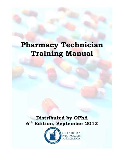 Pharmacy Technician Training Exercises