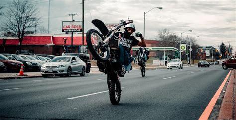 Dirt biking community event