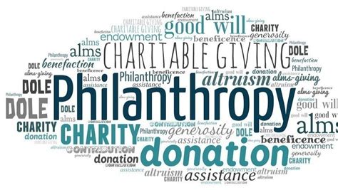 Description of Philanthropic Efforts