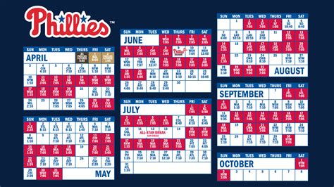 Phillies Schedule Desktop Background