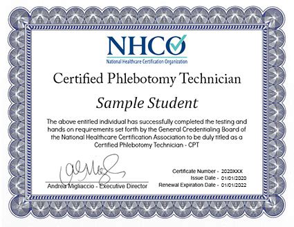 Phlebotomy Certification