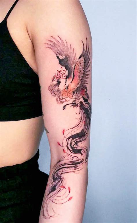 phoenix arm tattoo inspiration gallery