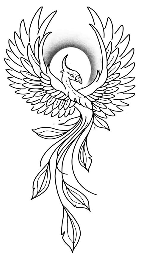 Phoenix Tattoo Drawing Techniques