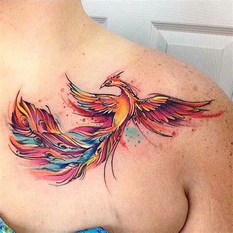 Phoenix tattoo placement