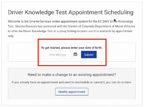 Phone DMV Scheduling