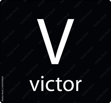 Phonetic Alphabet Victor