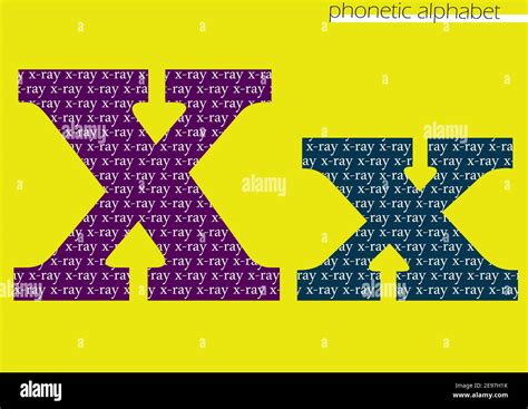 Phonetic Alphabet X-ray