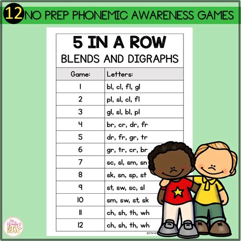 Phonics Awareness Worksheet