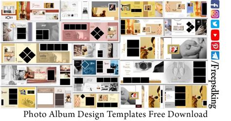 Photo Album Design Template 1