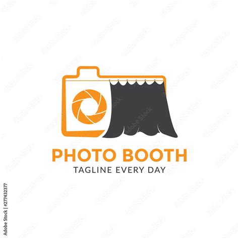 Photo booth logo design templates