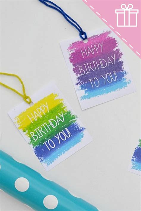 Photo Happy Birthday Tags