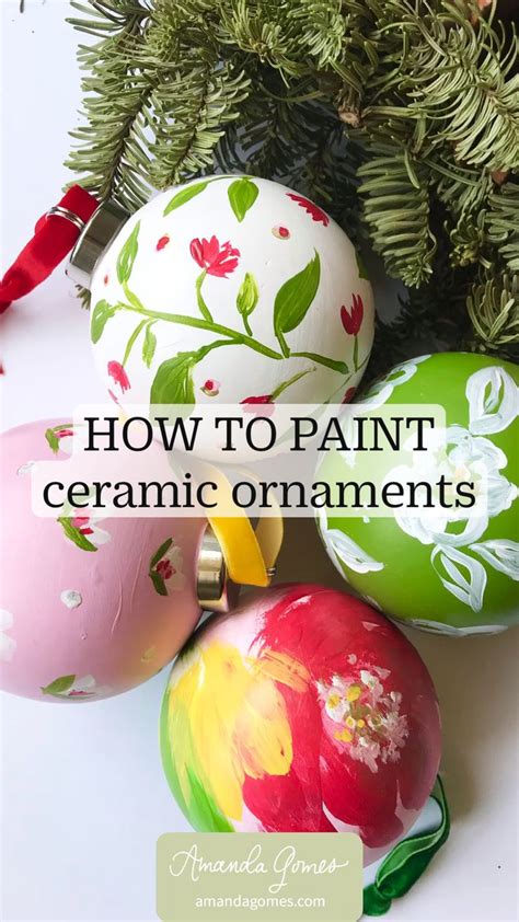 Photo Ornaments with Ceramic Paint and Glaze