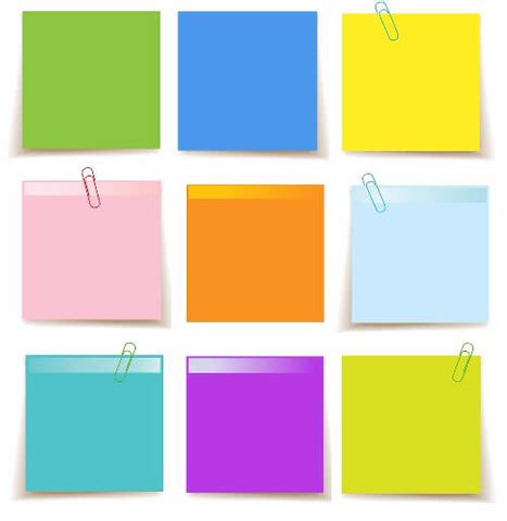 Photo Sticky Note Template