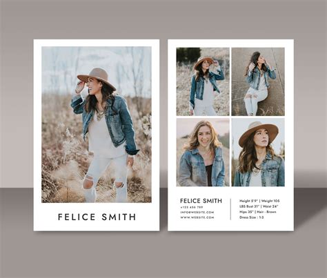 Photocard Template Example