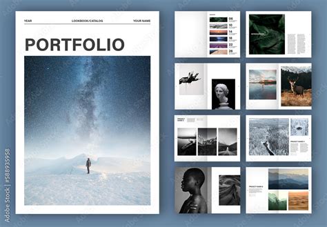 InDesign Photography Portfolio Template