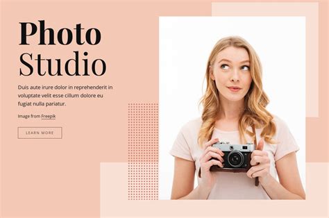 Photography Studio Template