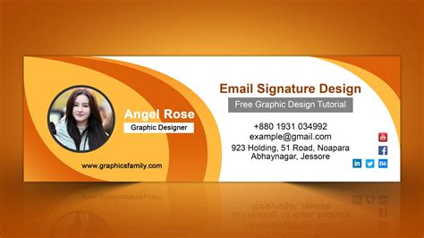 photoshop actions email signature template