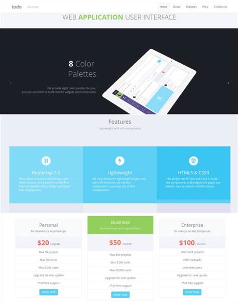 PHP Website Template 1