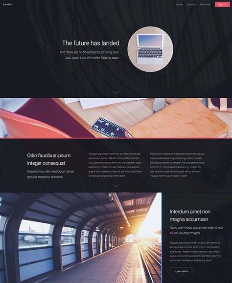 PHP Website Template 2