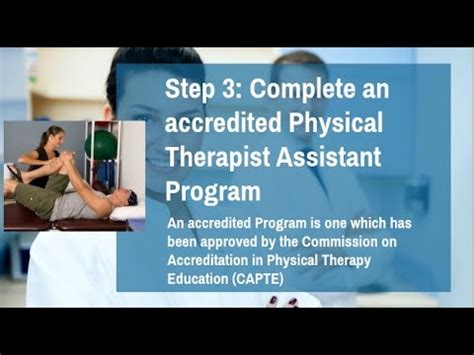 Physical Therapy Assistant education requirements