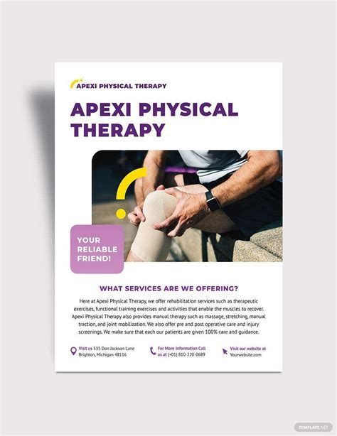 Physical Therapy Flyer Template 10