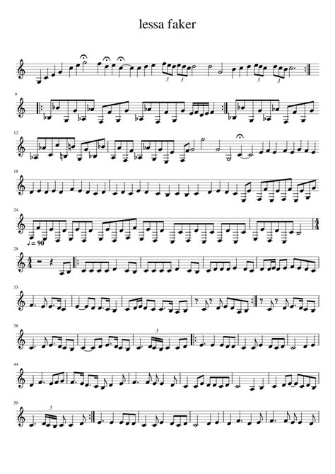 Piano music sheet