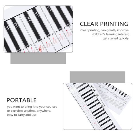 Piano teaching aid