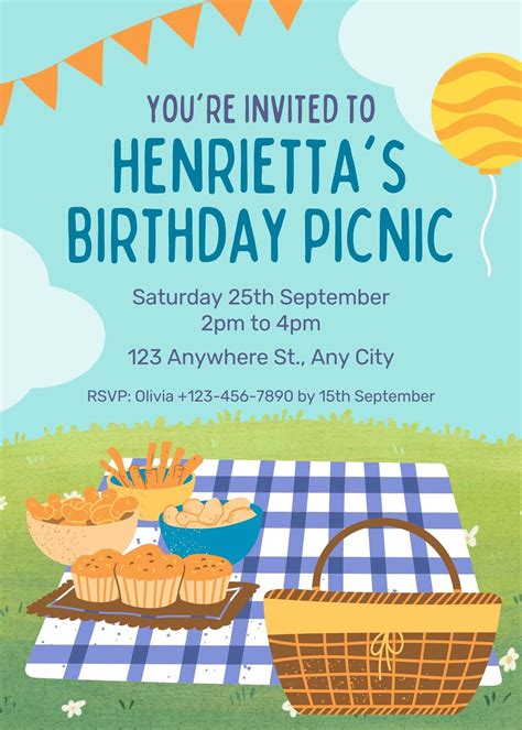 Picnic Invitation