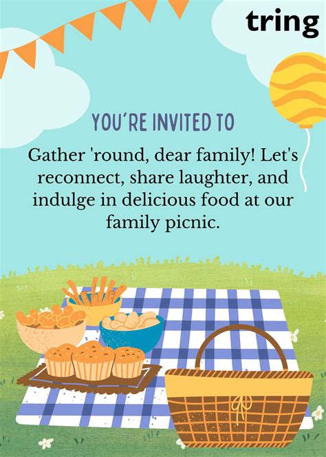 Picnic Invitation Ideas Free