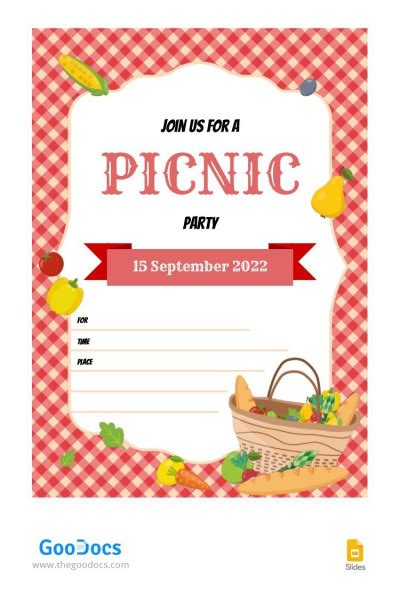 Picnic Template 3