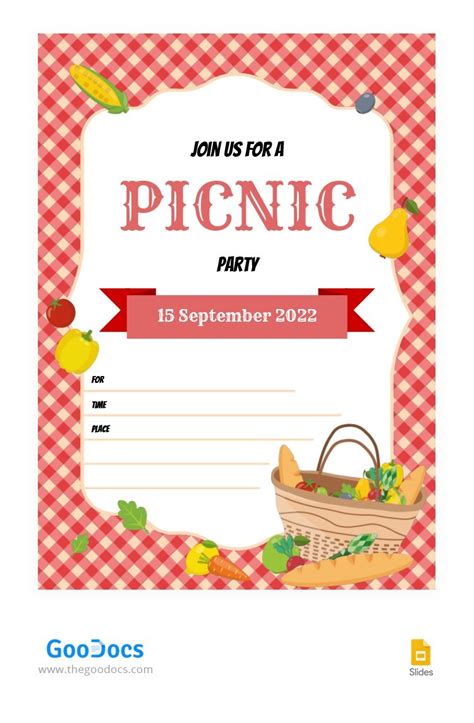 Picnic Template 5