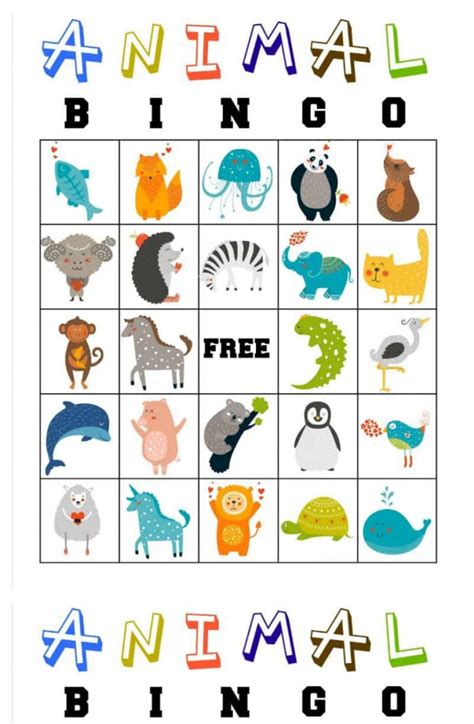 Picture Bingo Pattern