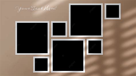 Picture Frame Collage Template