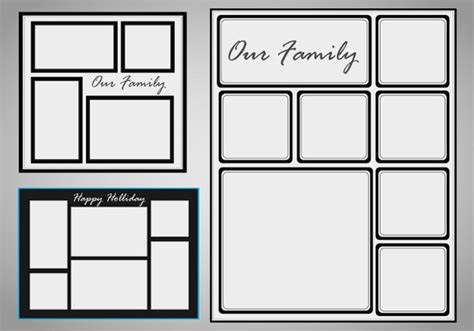 Picture Frame Collage Template