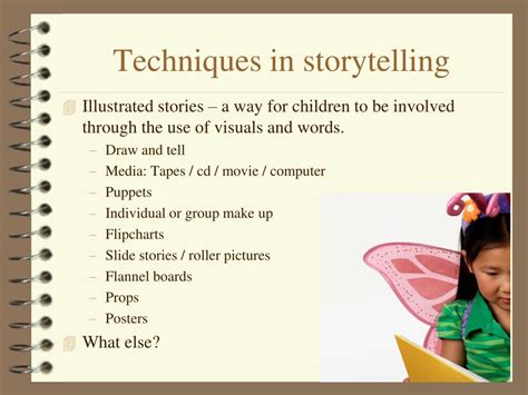 Picture Storytelling Techniques