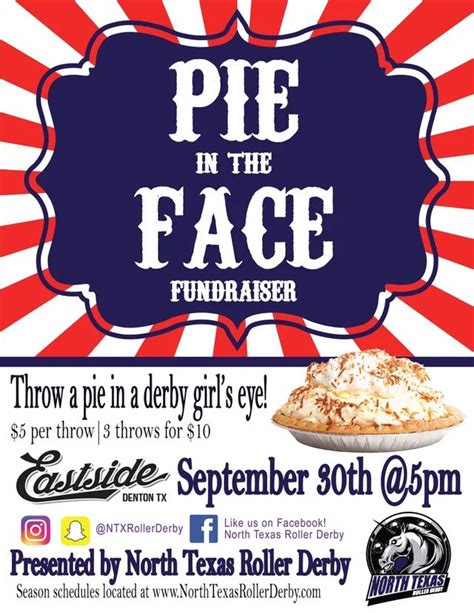 Pie-in-the-Face Flyer Template 2