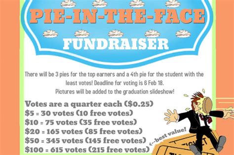 Pie-in-the-Face Flyer with a Photo Template