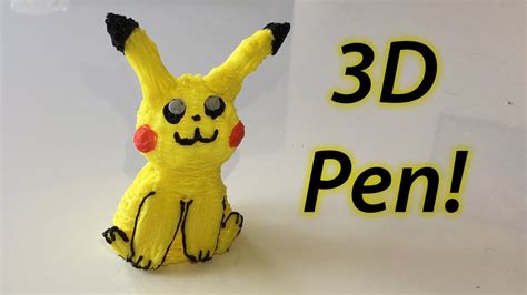 Pikachu 3D Pen Template